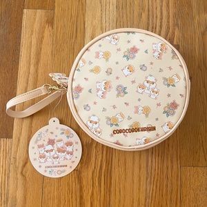 Corocorokurinrin Sanrio pouch 7.5 inches diameter